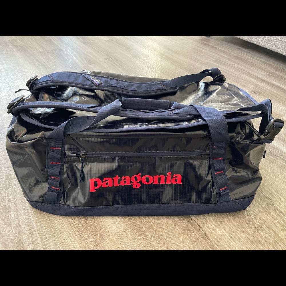Patagonia black hole duffle bag 55L